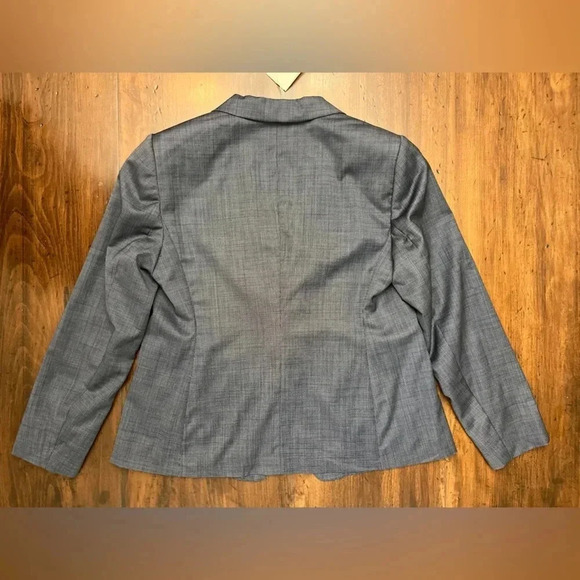 Hugo Boss Jaseia Virgin Wool Blazer Size 12 Navy Single Breasted Business NWT - Picture 4 of 16